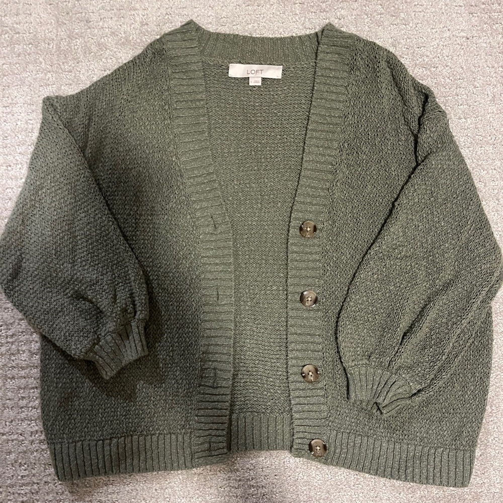 Stylish Green Cardigan